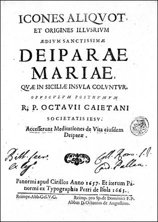 frontespizio 1663 ristampa